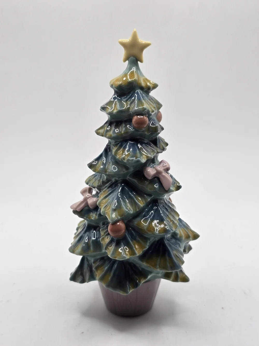 Lladró Ceramic Holiday Tree Figurine